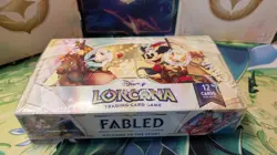 Disney Lorcana Chapter 9 Fabled Booster Box New and Sealed - Image 1