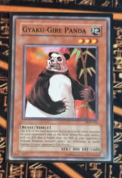 Gyaku-Gire Panda DCR-021 Dark Crisis Unlimited Mint Yugioh - Image 1