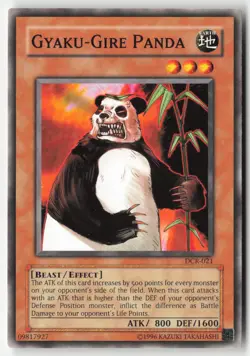 Yugioh - Gyaku-Gire Panda DCR-021 Unlimited - Dark Crisis - Image 1