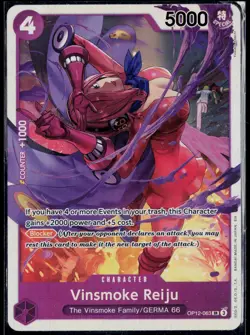 VINSMOKE REIJU OP12-063 ONE PIECE LEGACY OF THE MASTER SR NM - Image 1