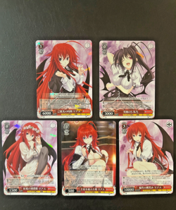 Weiss Schwarz Fujimi Bunko Rias Gremory, Akeno Himejima SET High School DxD NM. - Image 1