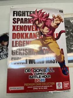 Dragon Ball Z Battle Hour 2026 Premium Card Collection (Sealed) - Image 3