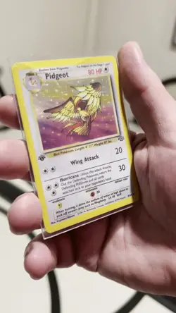 FIRST EDITION Pidgeot Holographic Pokemon Card Early 1990’s Rare Mint Condition - Image 2