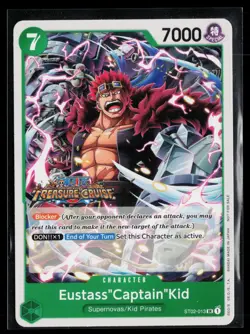 Eustass"Captain"Kid (Tournament Pack Vol. 5) SR One Piece Promotion Cards ST02-0 - Image 1