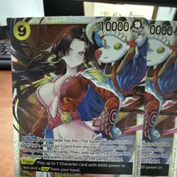 One Piece Card Game Boa Hancock Character Card Lot 2 Cards English OP14-112 - Image 2