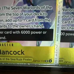 One Piece Card Game Boa Hancock Character Card Lot 2 Cards English OP14-112 - Image 3