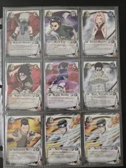 Naruto CCG 2002 First Edition Lot of 56 Cards Condition Great to Light Played - Image 1