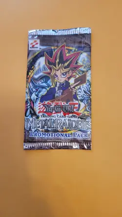 Yugioh TCG cards 1996 Metal Raiders Promotional Pack Sealed - Image 1