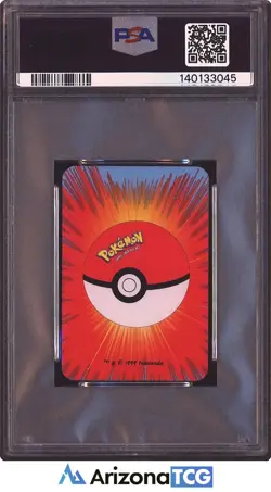 Pokemon 1999 Nidoqueen Blue 4 Of Diamonds Bicycle PKMN Mini Playing Cards PSA 9 - Image 2