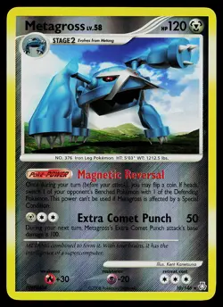 Pokemon Card - Metagross Deck Exclusives 10/146 Rare Reverse Holo - Image 1
