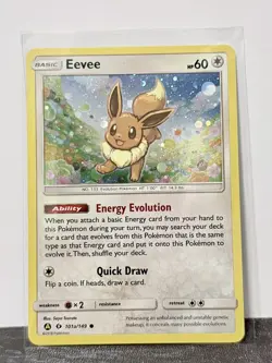 English Pokemon Eevee Cosmos holo Promo card Alternate Art 101a/149 near mint - Image 1