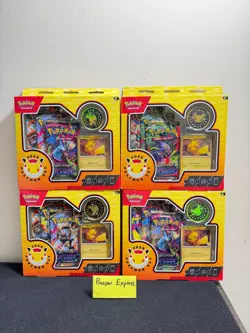 - LOT OF 4 - Pokemon TCG Day 2026 Collection Box Pikachu Promo Card - NEW SEALED - Image 1