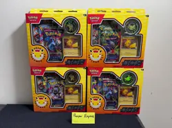 - LOT OF 4 - Pokemon TCG Day 2026 Collection Box Pikachu Promo Card - NEW SEALED - Image 2