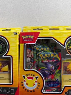 - LOT OF 4 - Pokemon TCG Day 2026 Collection Box Pikachu Promo Card - NEW SEALED - Image 3