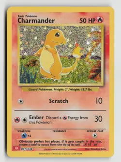 Pokemon - Charmander - 001/034 Trading Card Game Classic Collection - NM - Image 1