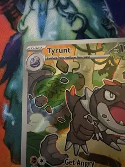 Tyrunt 070 Promo Card Perfect Order Etb Promo Full Art NM - Image 2