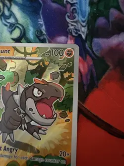 Tyrunt 070 Promo Card Perfect Order Etb Promo Full Art NM - Image 5