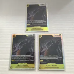 One Piece Card Game OP16 Gecko Moria Character Cards Lot English 3 - Image 1