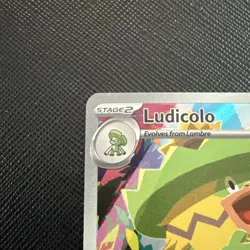 Ludicolo 95/94 Phantasmal Flames Illustration Rare Holo Pokemon TCG Card NM - Image 2