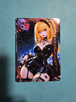 Beautiful Waifu Card -Misa Amane-Goddess ACG Custom DIY Fan Art Card - Image 1