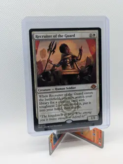 MTG - Recruiter of the Guard - Regular Mythic #266 - Modern Horizons 3 NM - Image 1