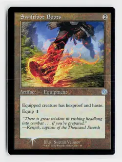 Swiftfoot Boots U The Brothers' War: Retro Frame Artifacts 58 NM - Image 1