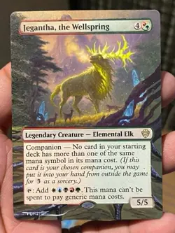 Jegantha, the Wellspring MTG Lorwyn Eclipsed Hand Painted Full Altered Art Tentz - Image 1