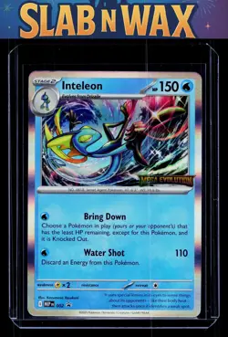 Pokemon tcg ME: Mega Evolution Promo Inteleon #002 - Image 1