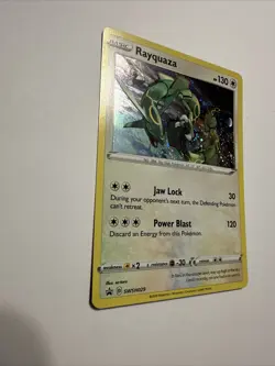 Pokemon TCG Rayquaza Sword & Shield SWSH029 Holo Promo Promo - Image 3