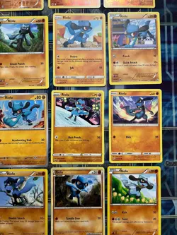 Pokemon Tcg Riolu Lot of 38 Unique HOLO & Non Holo Vintage and MORE! - Image 5