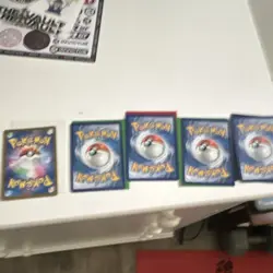 Pokemon TCG 5 Card Lot English Holo Trainer Energy Temple of Sinnoh Hero's Cape - Image 2