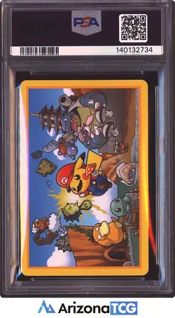 Pokemon 2016 Mario Pikachu Ace Of Spades Pokemon Playing Cards GEM MINT PSA 10 - Image 2