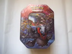 2012 Pokemon TCG Black & White Darkrai Legendary EX Tin *Factory Sealed/English* - Image 1