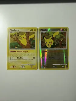 Pokemon TCG Pikachu DP16 Diamond and Pearl Holo + REVERSE SET Sumiyoshi Kizuki - Image 1