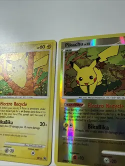 Pokemon TCG Pikachu DP16 Diamond and Pearl Holo + REVERSE SET Sumiyoshi Kizuki - Image 2
