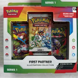 Pokemon TCG Ascended Heroes First Partner Illustration Collection Box SET OF 3 - Image 3