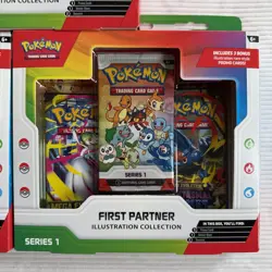 Pokemon TCG Ascended Heroes First Partner Illustration Collection Box SET OF 3 - Image 4