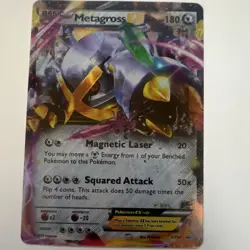 Pokemon Metagross EX (Shiny) XY34 Promo Holo 180 HP Basic Card Pokemon TCG - Image 1