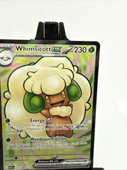 Pokemon TCG S&V White Flare Whimsicott EX 157/086 English - Image 5