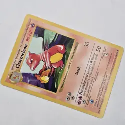 Base Set Shadowless Charmeleon 24/102 | Great Centering | Rare Pokemon Card - Image 3