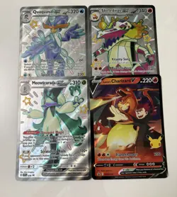 Pokemon *JUMBO* Card Lot Of 17 Oversized Cards Big Flareon Vmax, Charizard - Image 3