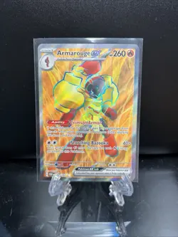 Armarouge EX 218/182 Full Art Ultra Rare Paradox Rift Pokemon TCG NM - Image 1