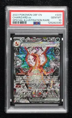 Charizard ex Special Illustration Rare Pokemon Scarlet & Violet PSA 10 - Image 1
