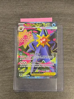 Mega Starmie EX 102/088 Perfect Order Ultra Rare Pokemon TCG NM/M - Image 1