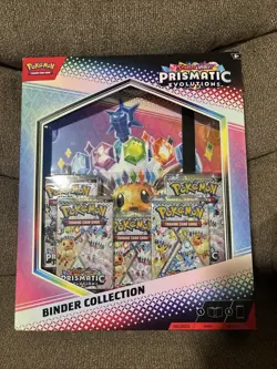 Pokemon TCG Scarlet Violet Prismatic Evolutions Binder Collection New Sealed - Image 1