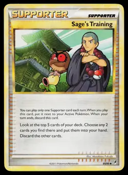 Sage's Training 85/95 Uncommon Call of Legends Pokemon Near Mint - Image 1