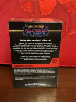 Pokemon TCG Mega Evolution Phantasmal Flames Booster Bundle New Sealed - Image 2