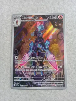 Pokemon TCG Ceruledge Illustration Rare Sv08 Surging Sparks 197/191 Holo HP 140 - Image 1