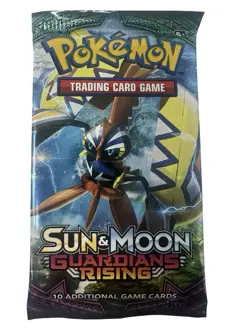 Pokemon Sun & Moon Base Set (2) Guardians Rising (2) Sealed Booster 4-Pack Lot - Image 4