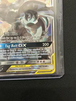 Pokemon TCG Pikachu & Zekrom GX Black Star Promo SM168 NM 🔥 PSA 10 Contender! - Image 5